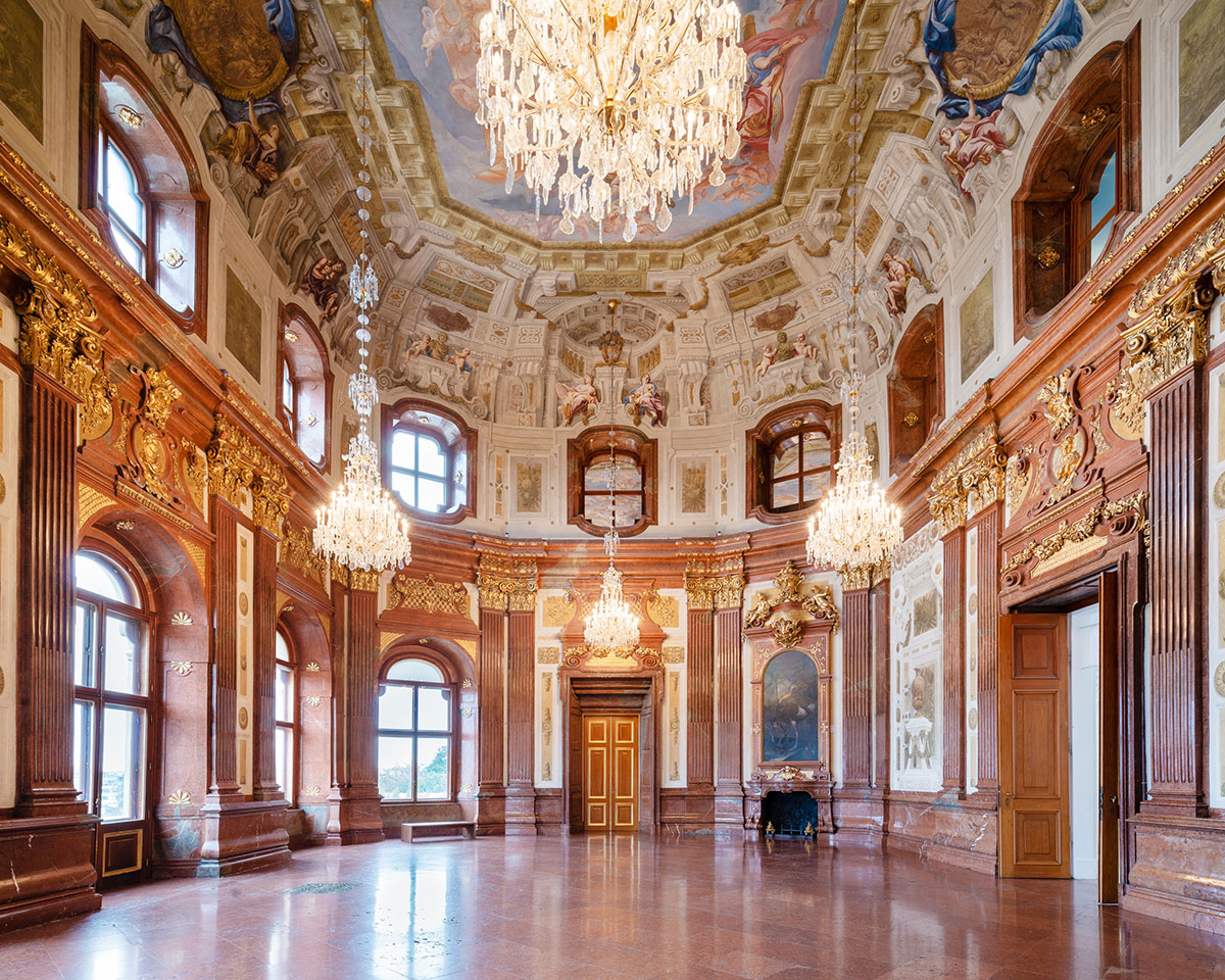 Interno del Palazzo Belvedere